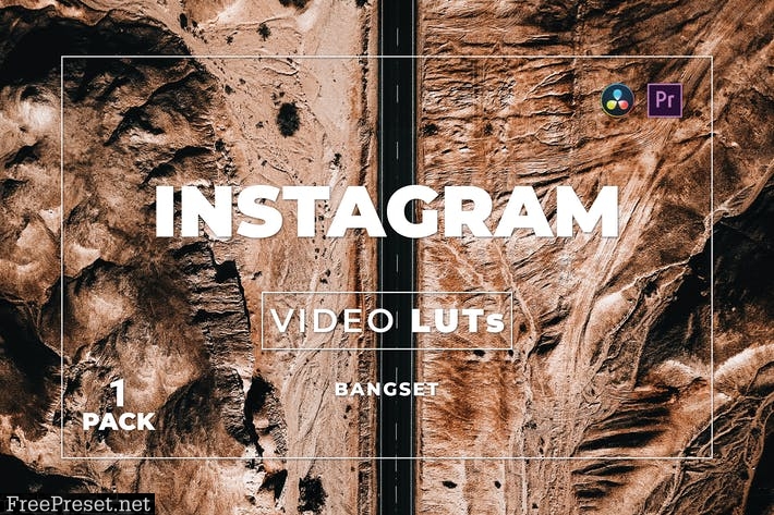 Bangset Instagram Pack 1 Video LUTs