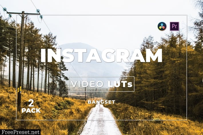 Bangset Instagram Pack 2 Video LUTs