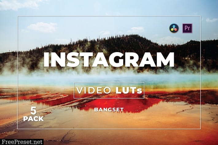 Bangset Instagram Pack 5 Video LUTs