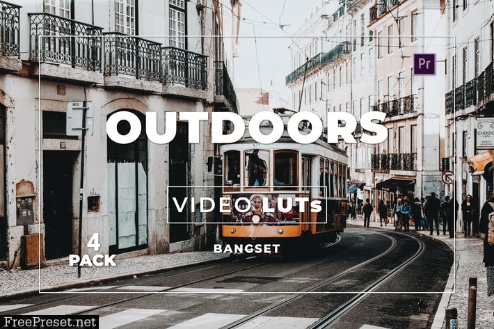 Bangset Outdoors Pack 4 Video LUTs