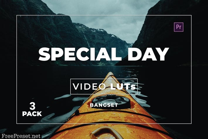 Bangset Special Day Pack 3 Video LUTs