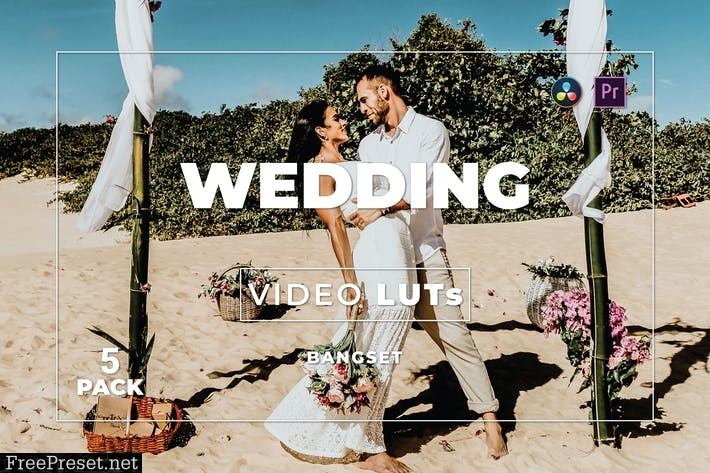 Bangset Wedding Pack 5 Video LUTs