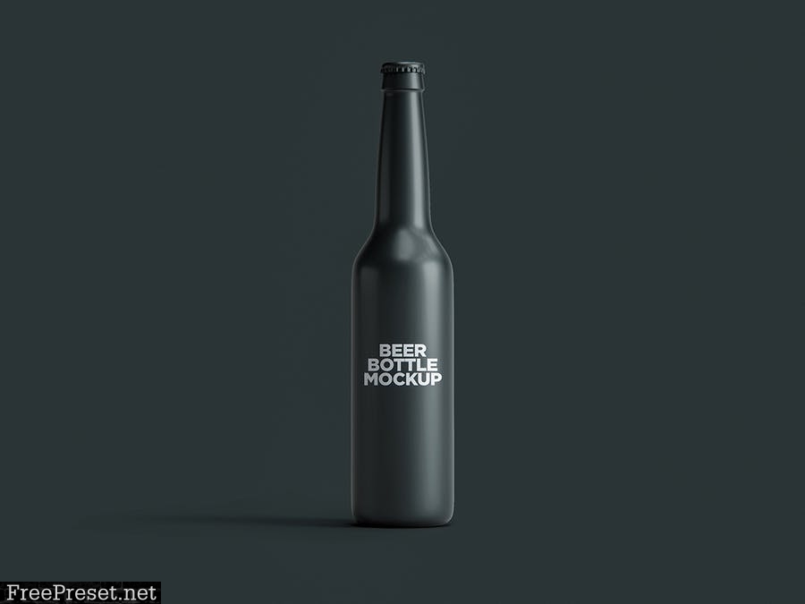 Beer Bottle Mockup