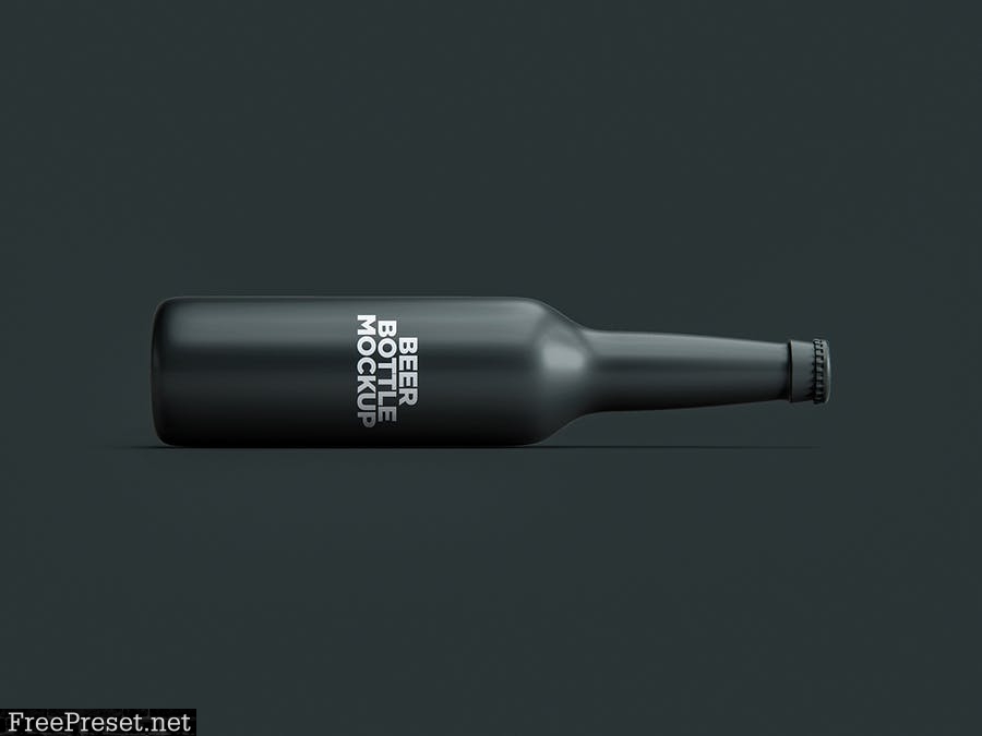 Beer Bottle Mockup