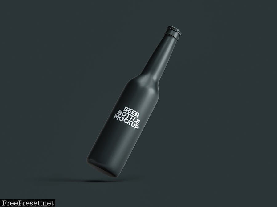 Beer Bottle Mockup