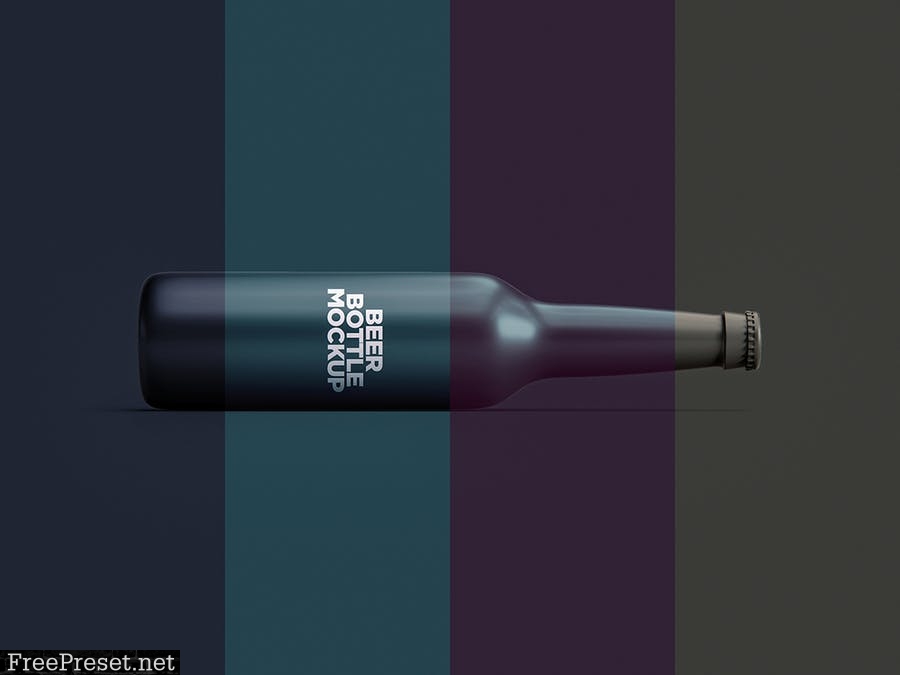 Beer Bottle Mockup