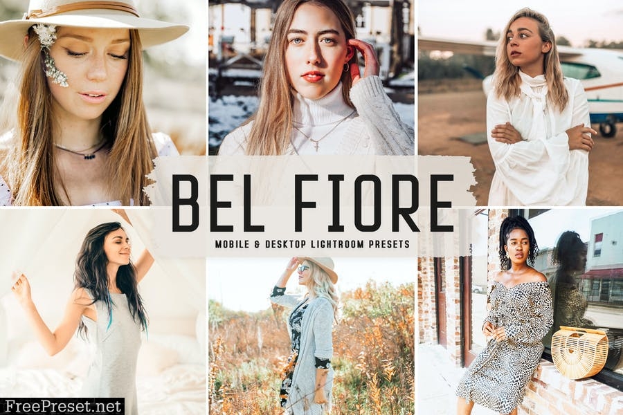 Bel Fiore Mobile & Desktop Lightroom Presets