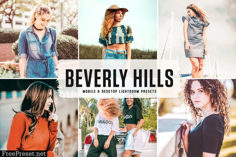 Beverly Hills Mobile & Desktop Lightroom Presets