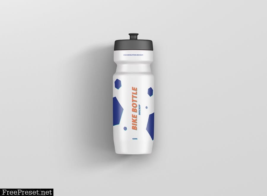 Bicycle Bottle Mockup 650ml M5YH42C