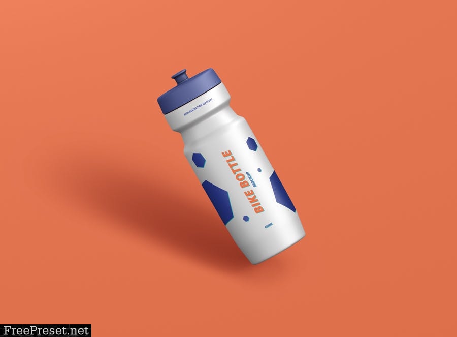 Bicycle Bottle Mockup 650ml M5YH42C