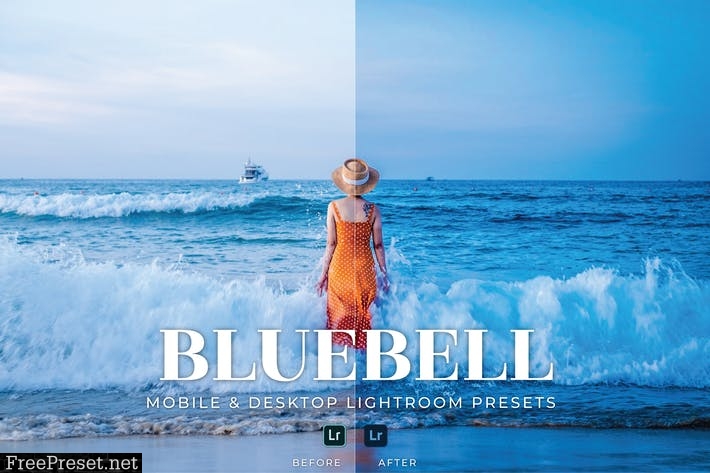 Bluebell Mobile and Desktop Lightroom Presets