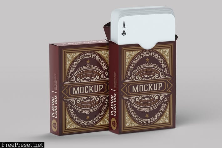 Download Box With Playing Cards Mockup Lt2eb6r