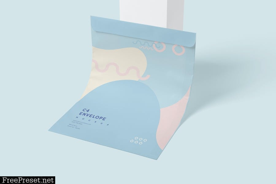 C4 Envelope Mockups 3BCKQE4