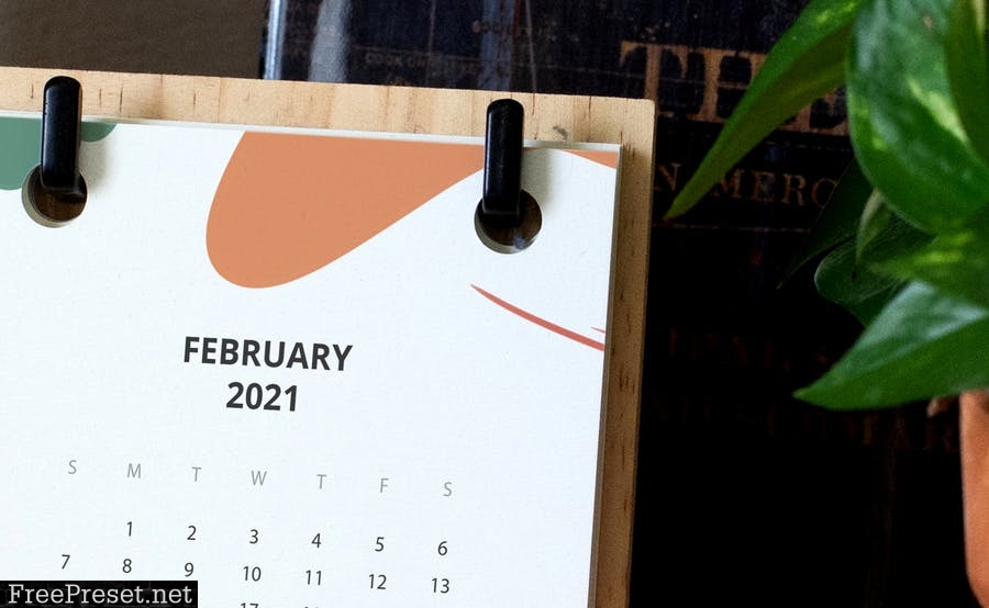 Calendar Mockup Vol.04 WL7SCKD