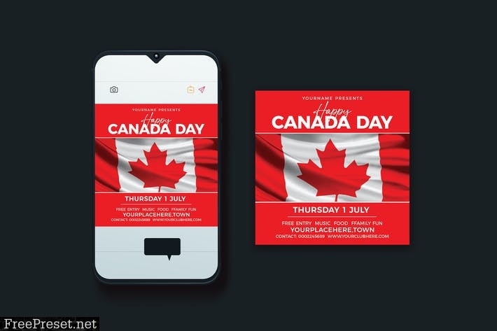 Canada Day Instagram Post FSW8G3N