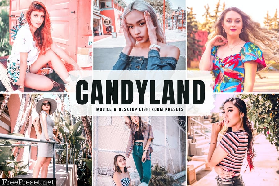 Candyland Mobile & Desktop Lightroom Presets