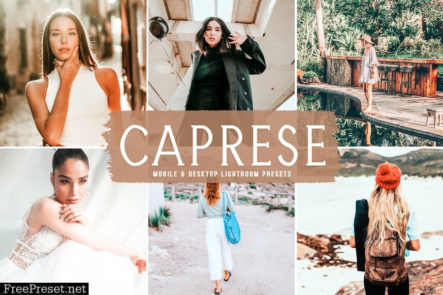 Caprese Mobile & Desktop Lightroom Presets