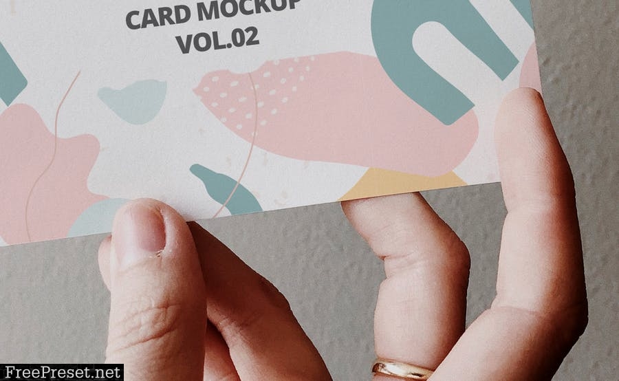 Card Mockup Vol.02 4PPE9YZ