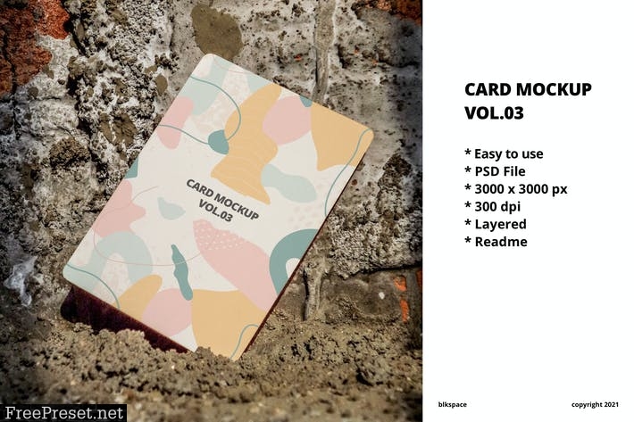 Card Mockup Vol.03 RRQLYBR