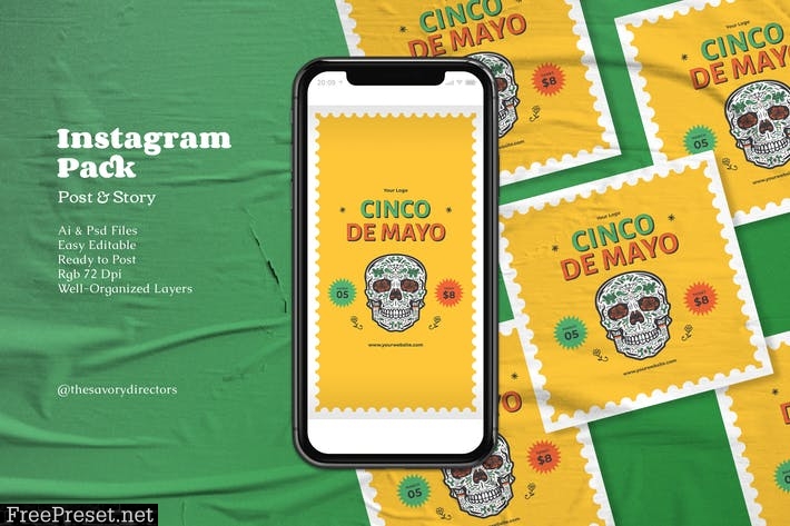 Cinco De Mayo Instagram Pack WDM6MY9