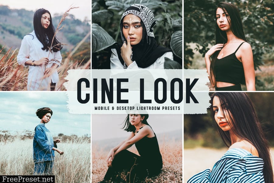 Cine Look Mobile & Desktop Lightroom Presets