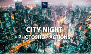 City Night Photoshop Action
