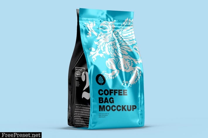 Coffee Bag Mockup 5HKFNRC