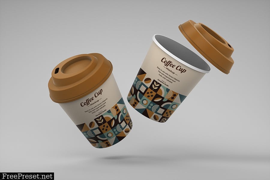 Coffee Cup Mock-up 63YU8LP