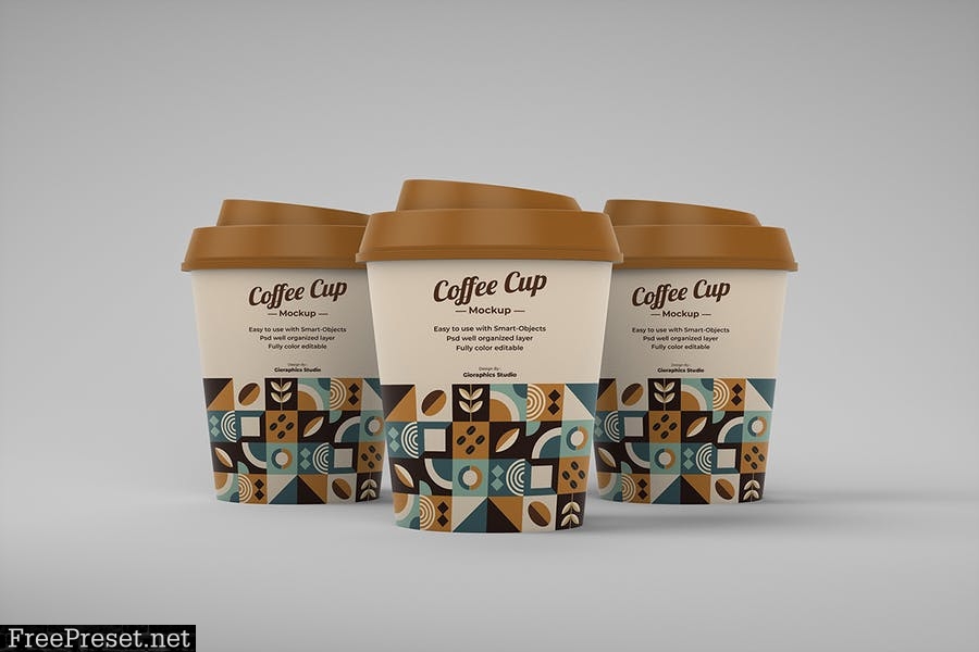 Coffee Cup Mock-up 63YU8LP