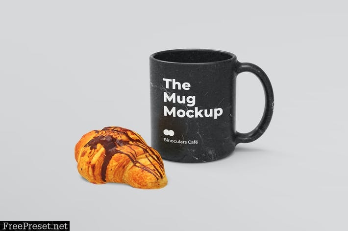 Coffee Mug Cup Mockup 4FBMBEM