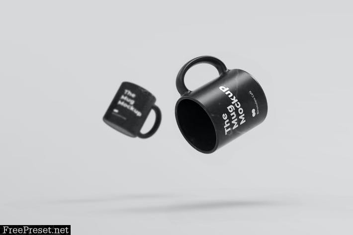 Coffee Mug Cup Mockup QRJCE42