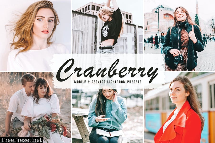 Cranberry Mobile & Desktop Lightroom Presets