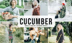 Cucumber Mobile & Desktop Lightroom Presets