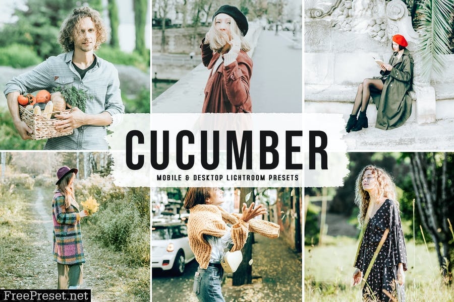 Cucumber Mobile & Desktop Lightroom Presets