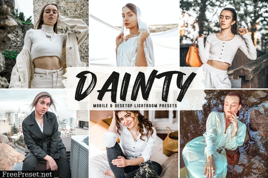 Dainty Mobile & Desktop Lightroom Presets