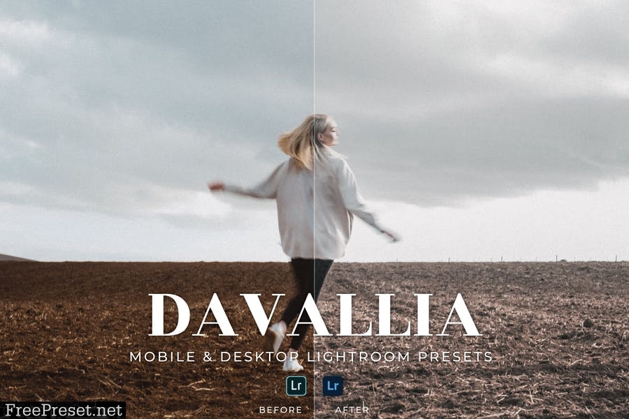 Davallia Mobile and Desktop Lightroom Presets