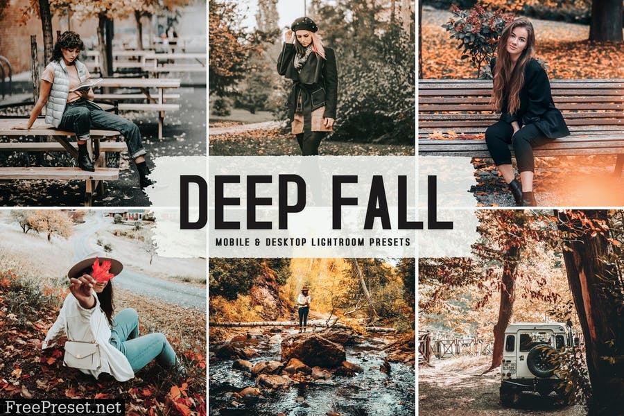 Deep Fall Mobile & Desktop Lightroom Presets