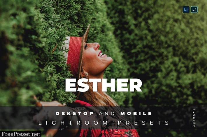 Esther Desktop and Mobile Lightroom Preset