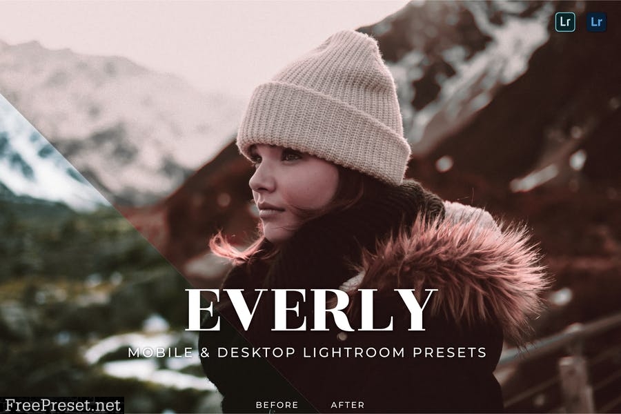 Everly Mobile and Desktop Lightroom Presets