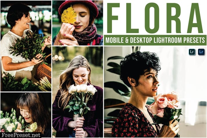 Flora Mobile and Desktop Lightroom Presets