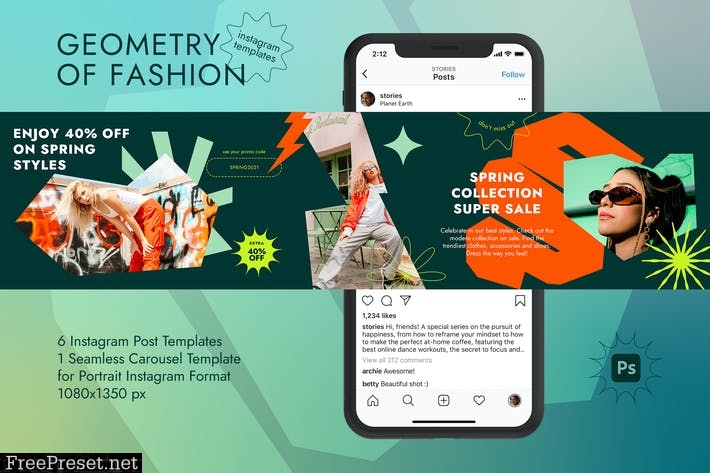 Geometry of Fashion Instagram HUJAJTP