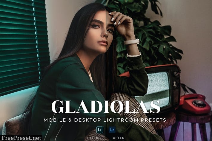 Gladiolas Mobile and Desktop Lightroom Presets