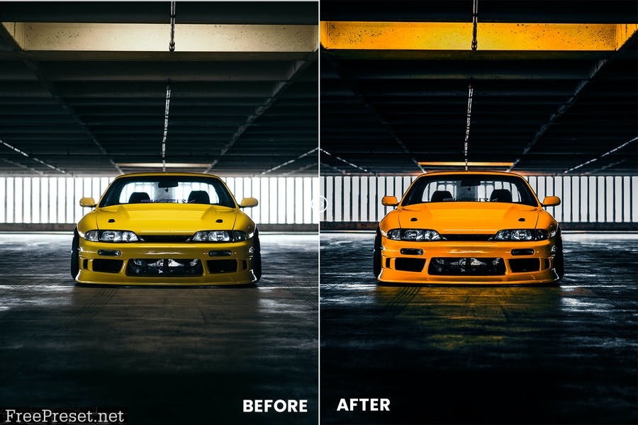 Golden Shadow Action & Lightrom Presets