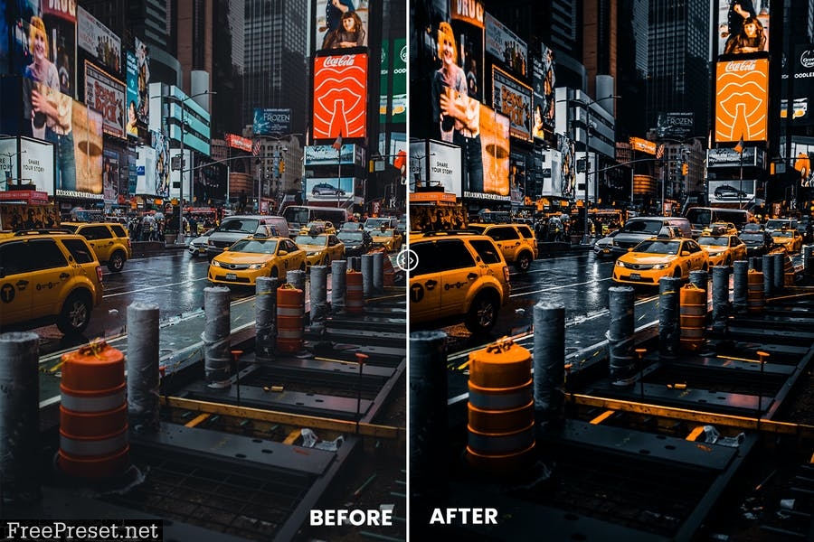 Golden Shadow Action & Lightrom Presets