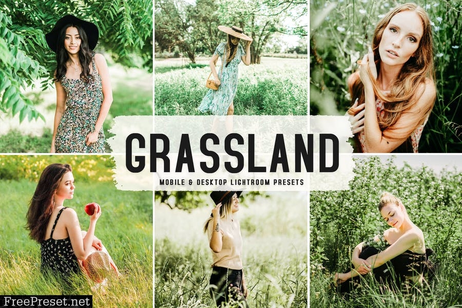 Grassland Mobile & Desktop Lightroom Presets