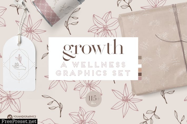 Growth A Wellness Graphics Set RUPYLS2