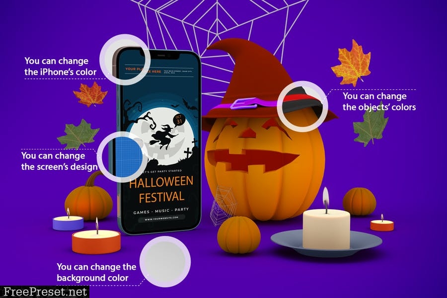 Halloween iPhone WKN6J5T