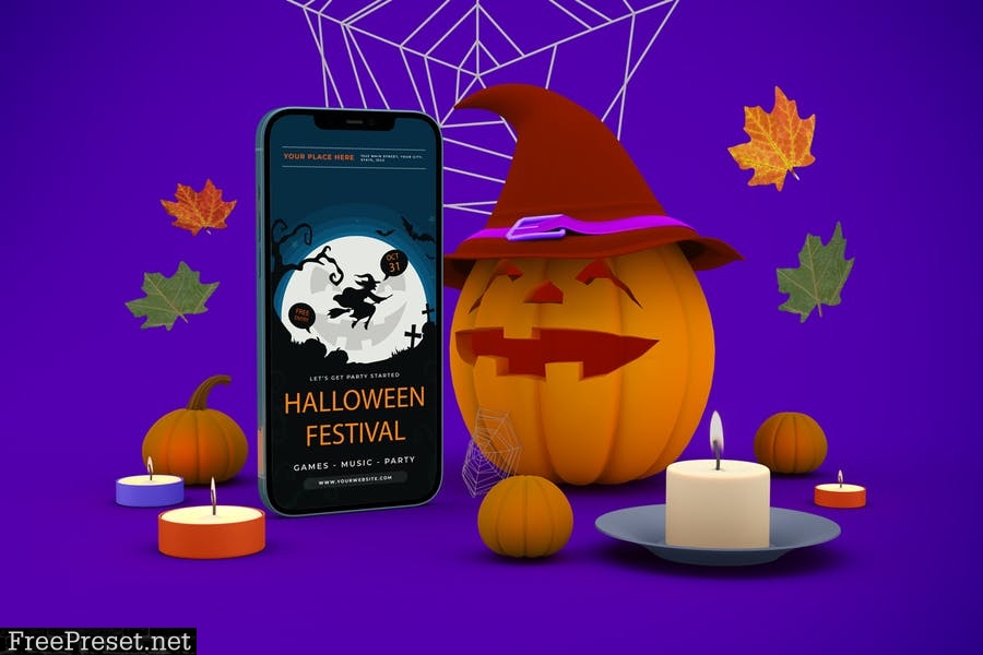 Halloween iPhone WKN6J5T