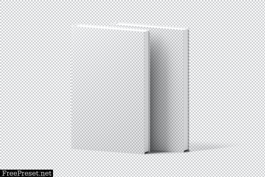 Hardcover Book Mockup LT4S387