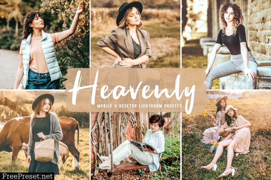 Heavenly Mobile & Desktop Lightroom Presets